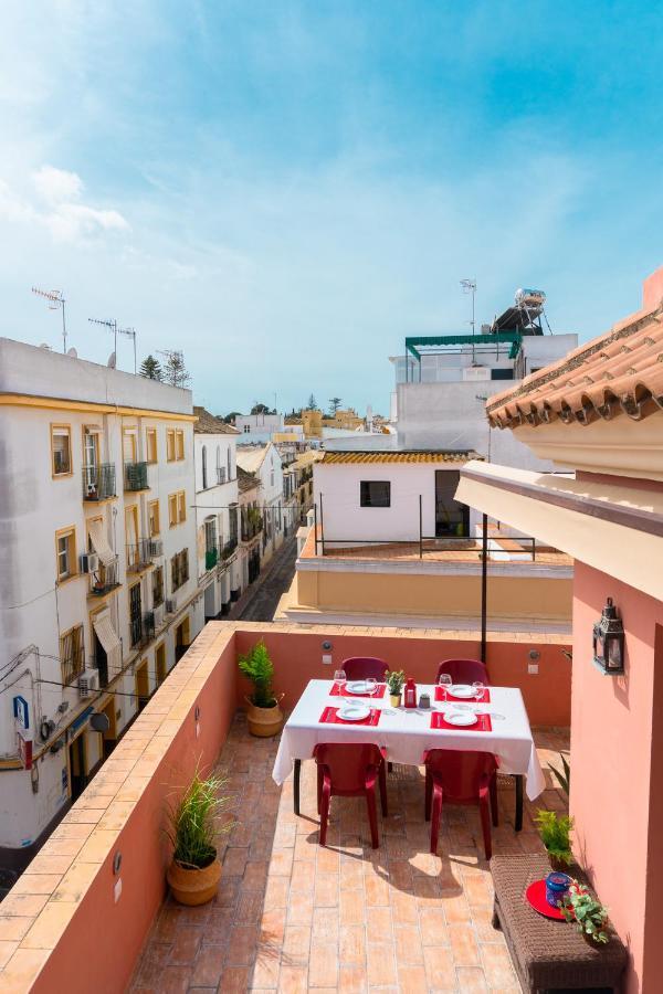 Atico Imperial Garaje Gratis Centrico Terraza Aire Acond Solarium 2 Banos Wifi A 1Minuto De La Plaza Cabildo Leilighet Sanlúcar de Barrameda Eksteriør bilde